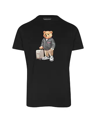 BARON FILOU | T-Shirt THE JETSET TRAVELER | schwarz